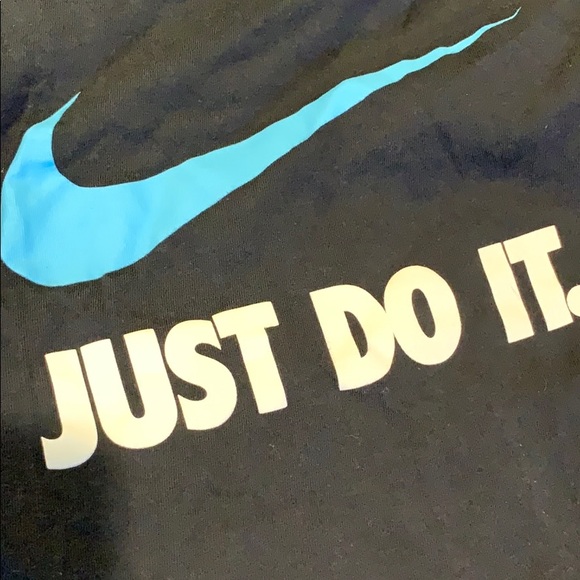 🔥Nike performance T shirt Just Do It Nike swoosh - Picture 3 of 3